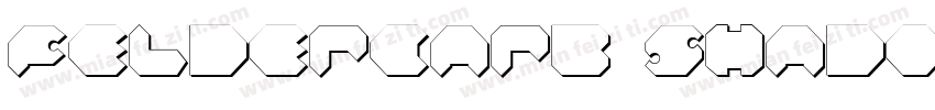 Feldercarb Shadow字体转换